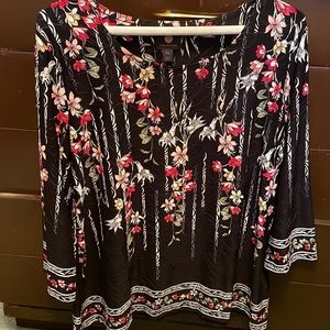 JM Collection women’s top 3/4 sleeve